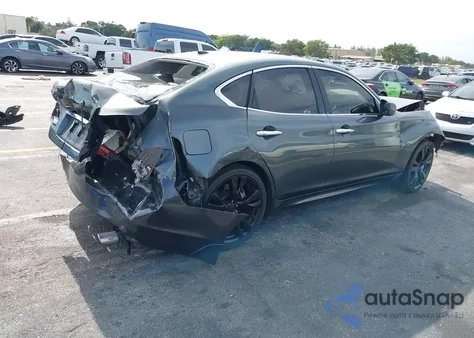 2012 Infiniti M37 Base A7 z USA, uszkodzony, nr VIN JN1BY1APXCM330327